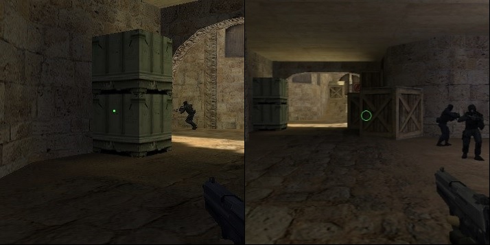 Новые виды прицела: точка и круг